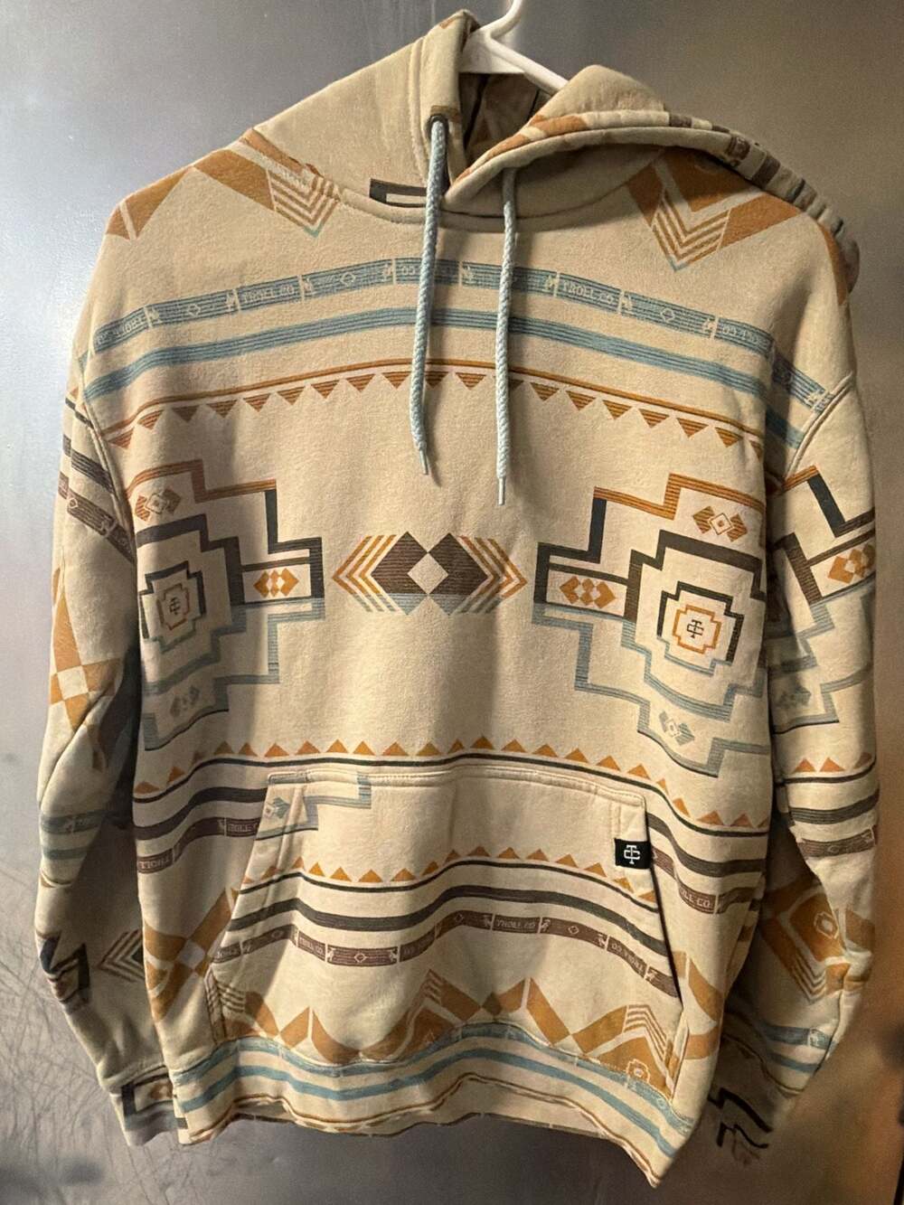 Troll Co. Desert Aztec Pullover Hoodie - XS